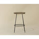 Indra 26.25 inch Natural / Black Counter Stool